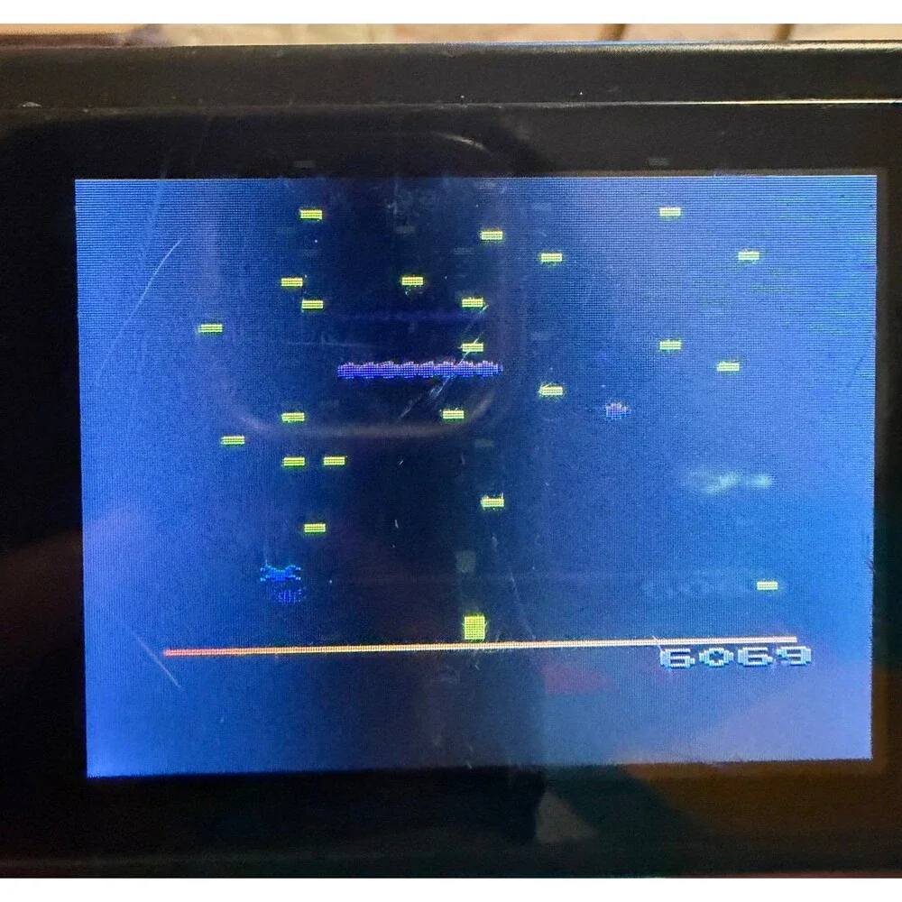 Atari Flashback Portable Handheld Console Tested Working No Charger